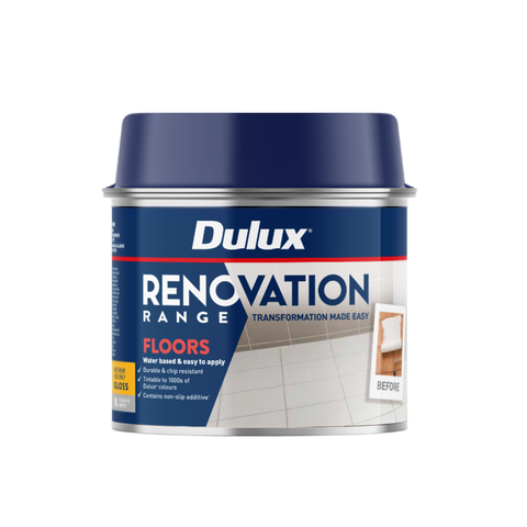 Dulux Renovation Range 1L White Gloss Floors Water Based Tintable