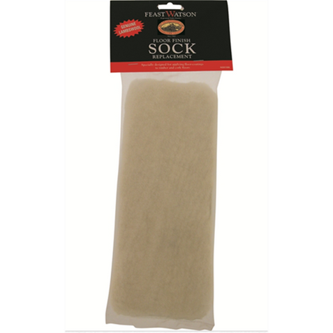 Feast Watson Floor Finish Applicator Sock - 250mm - Lamb's Wool - Easy Wash - SuperSaverAU - view 1