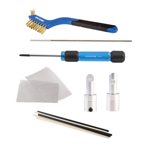 Kincrome 10 Piece Plastic Welding Kit - Plastic Repair Welder Set
