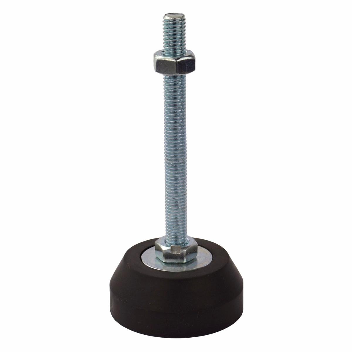 Richmond Fixed Levelling Foot - 60mm x M10 - Zinc Plated - Anti-Slip - SuperSaverAU - view 1