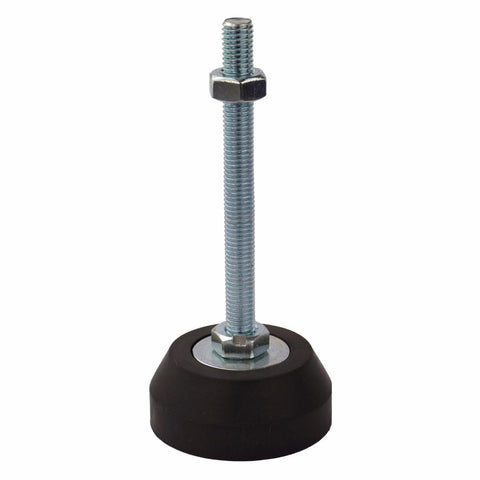 Richmond Fixed Levelling Foot - 60mm x M10 - Zinc Plated - Anti-Slip - SuperSaverAU - view 1