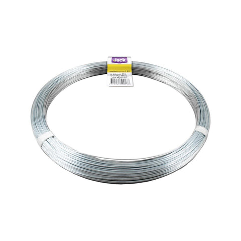Jack Tie Wire 0.9mm x 190m 1kg Galvanised Steel Easy To Use - SuperSaverAU - view 1