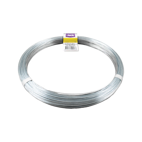 Jack 0.9mm x 190m Galvanised Steel Tie Wire 1kg Coil