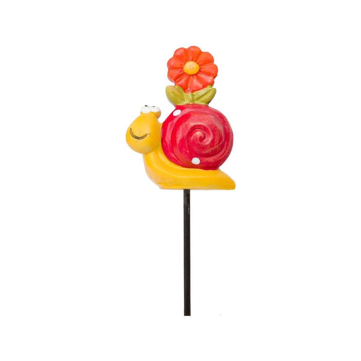 Lotus Garden Stake - 7 x 16cm - Resin - Fun Decorative Accessory - SuperSaverAU - view 1