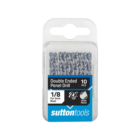Sutton Panel Drill Bit - 1/8” - Steel - Double Ended - 10 Pack - SuperSaverAU - view 1