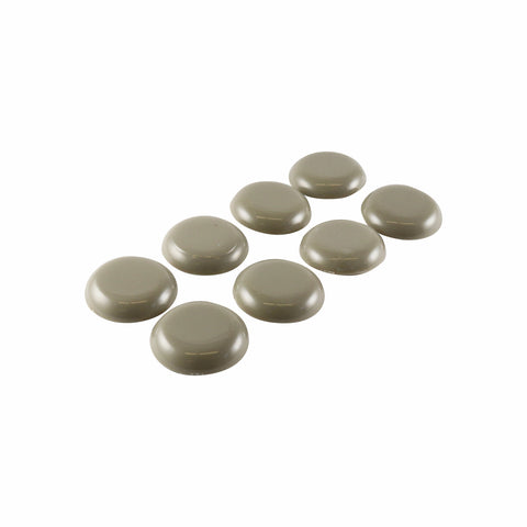 Surface Gard 25mm Round Self Adhesive Plastic Sliders, Suits 25mm Legs, 8 Pack
