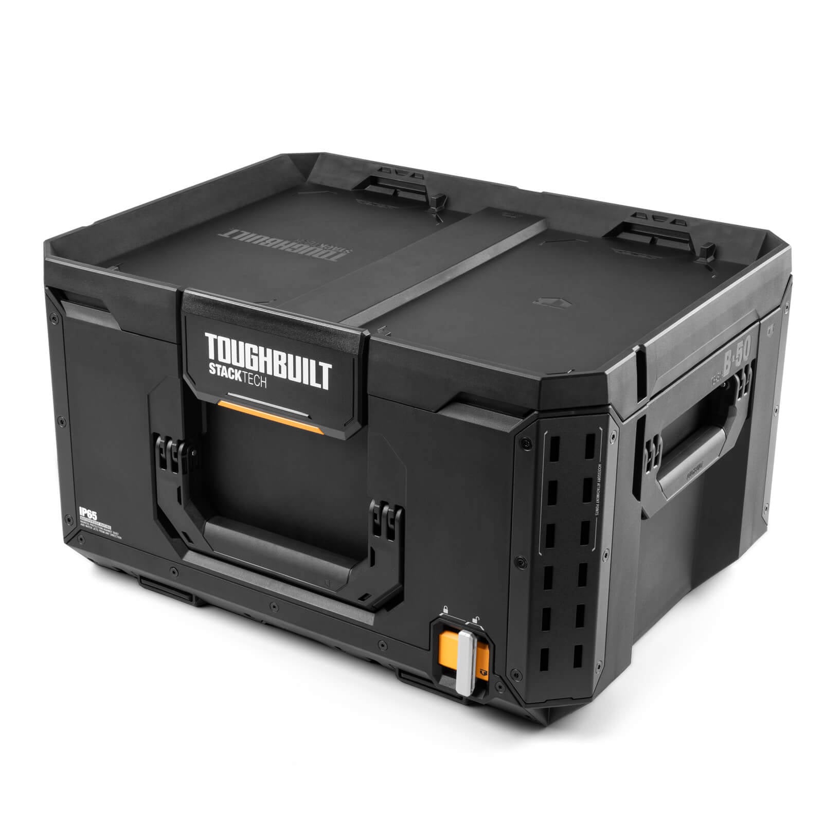 ToughBuilt StackTech Large Tool Box with Auto-Locking Mechanism
