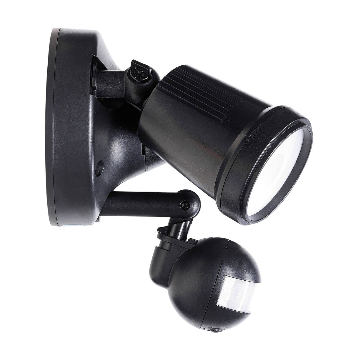 Brilliant Raptor III Black LED DIY Twin Security Light 20W Motion Sensor 22595/06