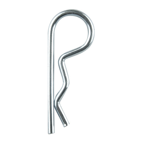 Pinnacle 5/8 x 7/8" Zinc Plated Steel R Clip - 4 Pack