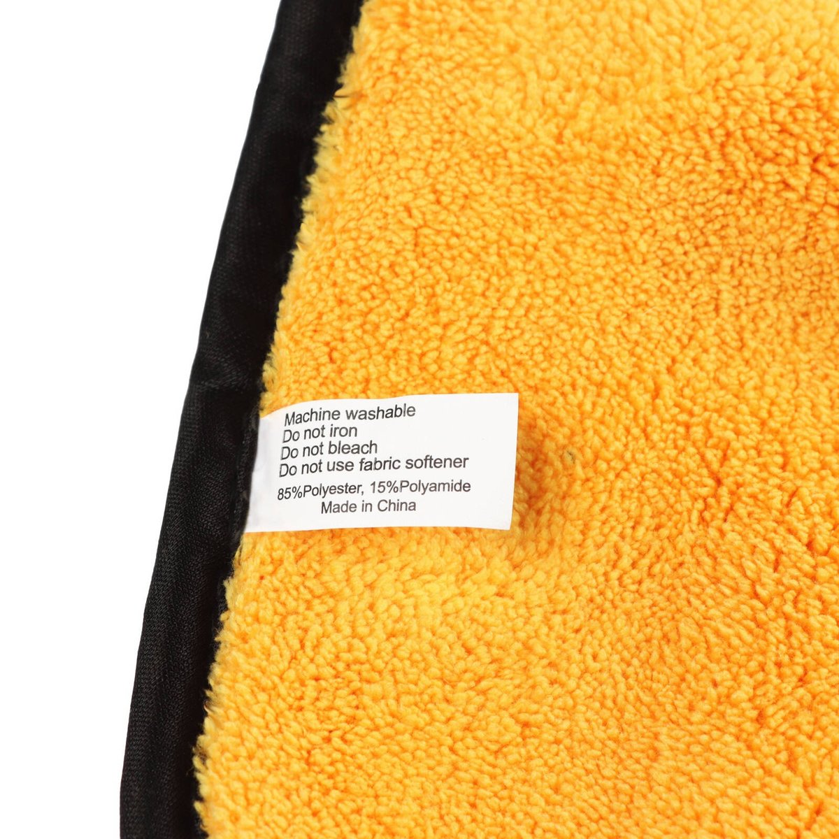 All Set 70 x 40cm Orange 1200gsm Microfibre Car Drying Towel, Streak-Free