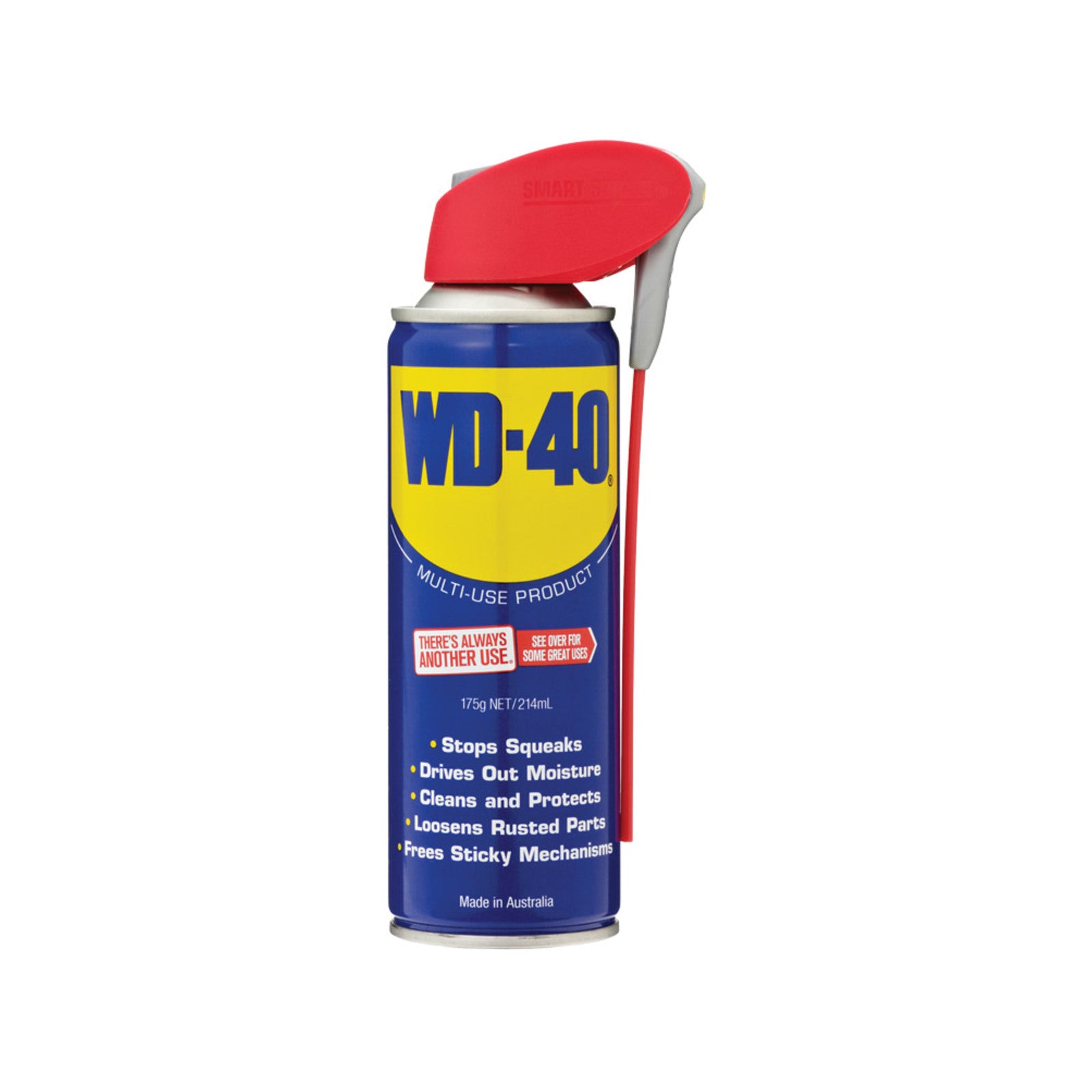 WD-40 Multi-Use Smart Straw Lubricant Aerosol, 175g