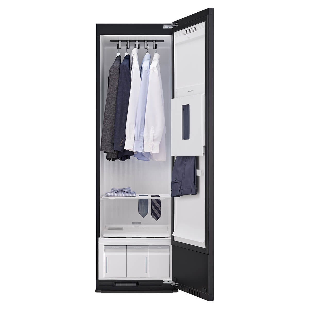 LG TrueSteam Styler five garment drying cabinet and steamer - Forest Green, ventless heat pump - SC5FG