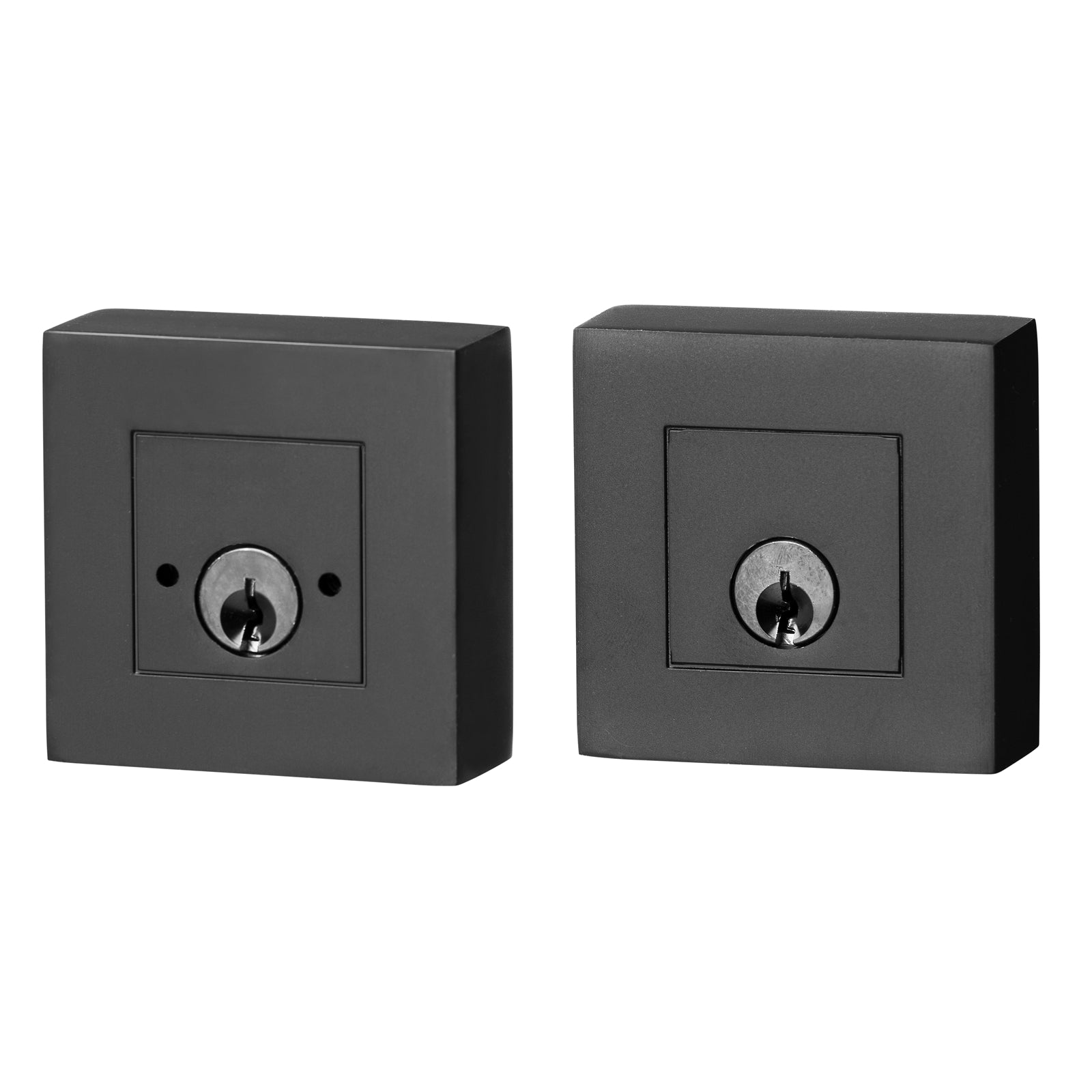 Lemaar Javea Black Zinc Security Set Front Door