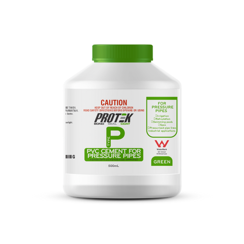 Protek PVC Cement - 500ml - Green - High Pressure Use - SuperSaverAU - view 1