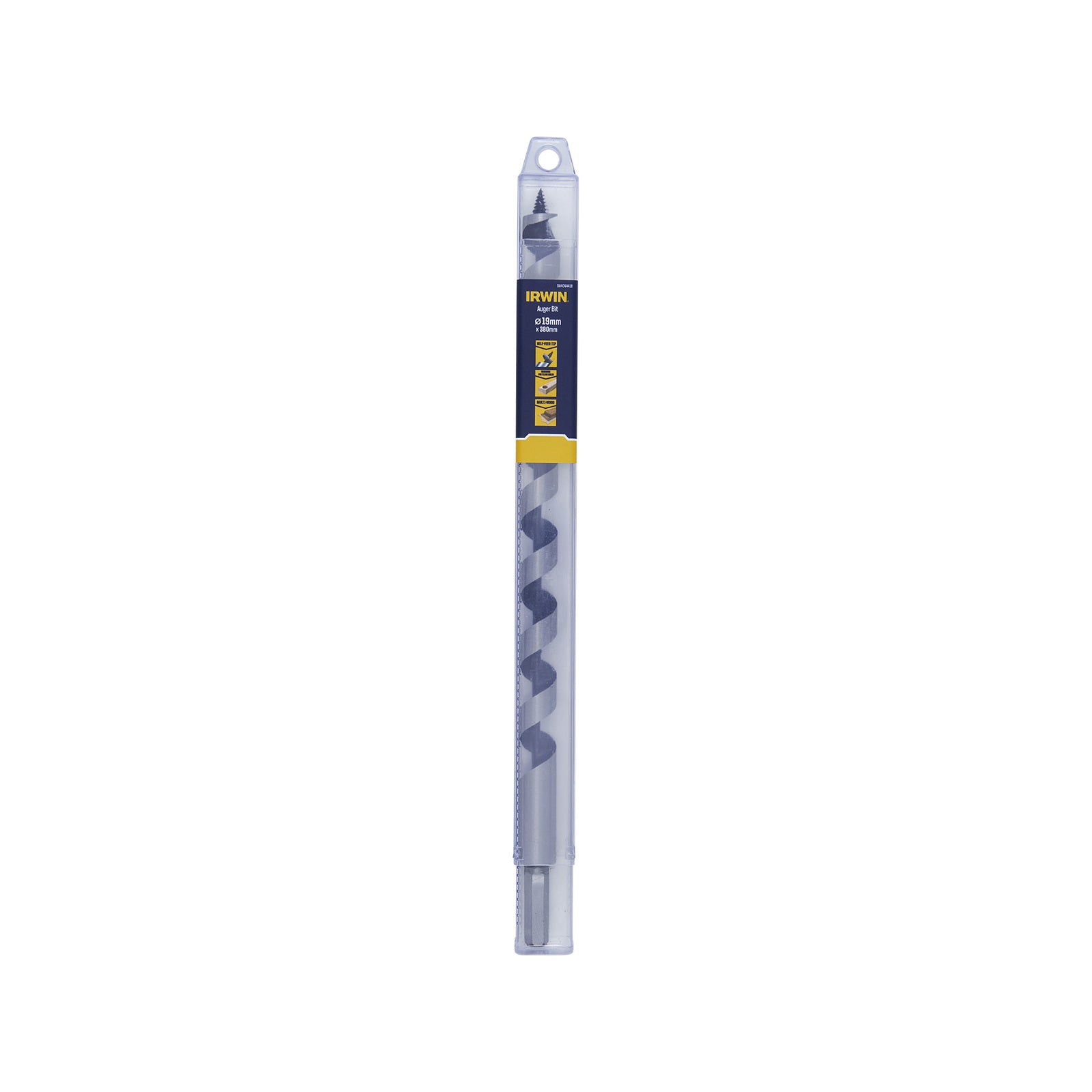 Irwin 19 x 380/300mm Long Wood Auger Drill Bit