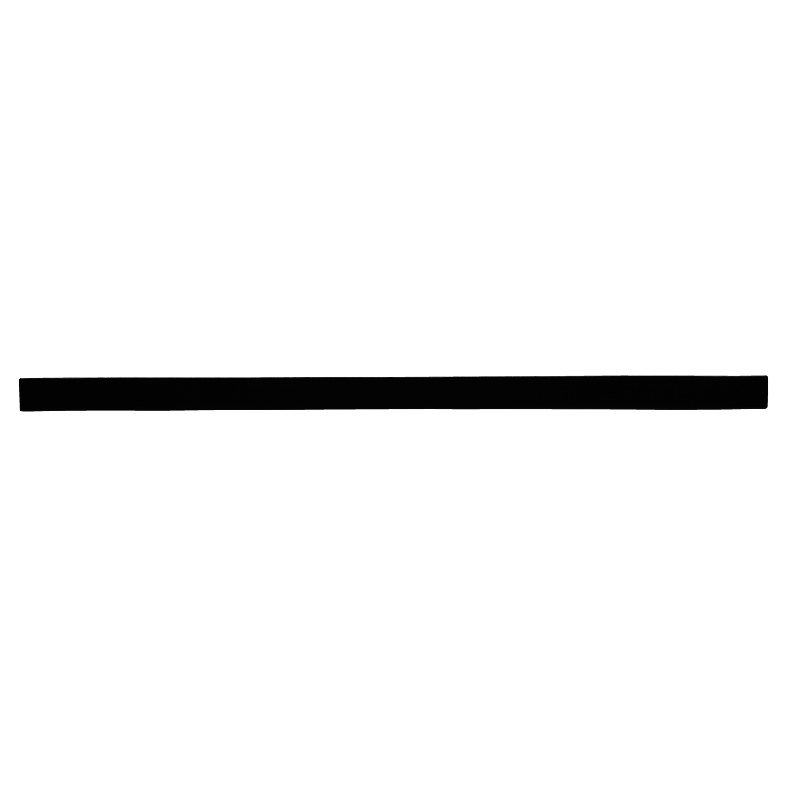 Kaboodle Cali 160mm Matte Black Aluminium Kitchen Handle