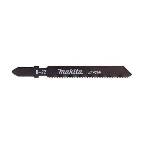 Makita B 22 Bayonet Jigsaw Blade 5 Pack - 50mm - High-Speed Steel - 24TPI - SuperSaverAU - view 1