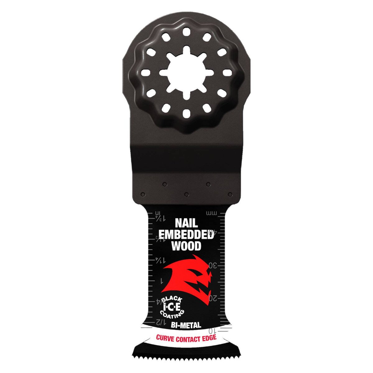 Diablo 30mm Starlock Bi-Metal Demo Demon OMT - Nail Embedded Wood - 10 Pack - Durable Cutting Blades - SuperSaverAU - view 2