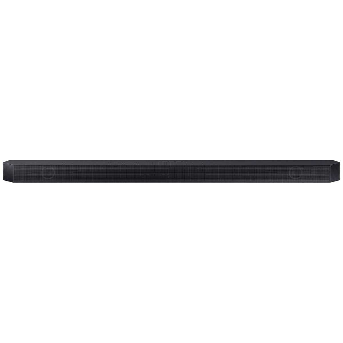Samsung Q-Series 3.1.2ch Dolby Atmos Soundbar with Subwoofer - SpaceFit Sound Pro, Black - HW-Q600H-XY