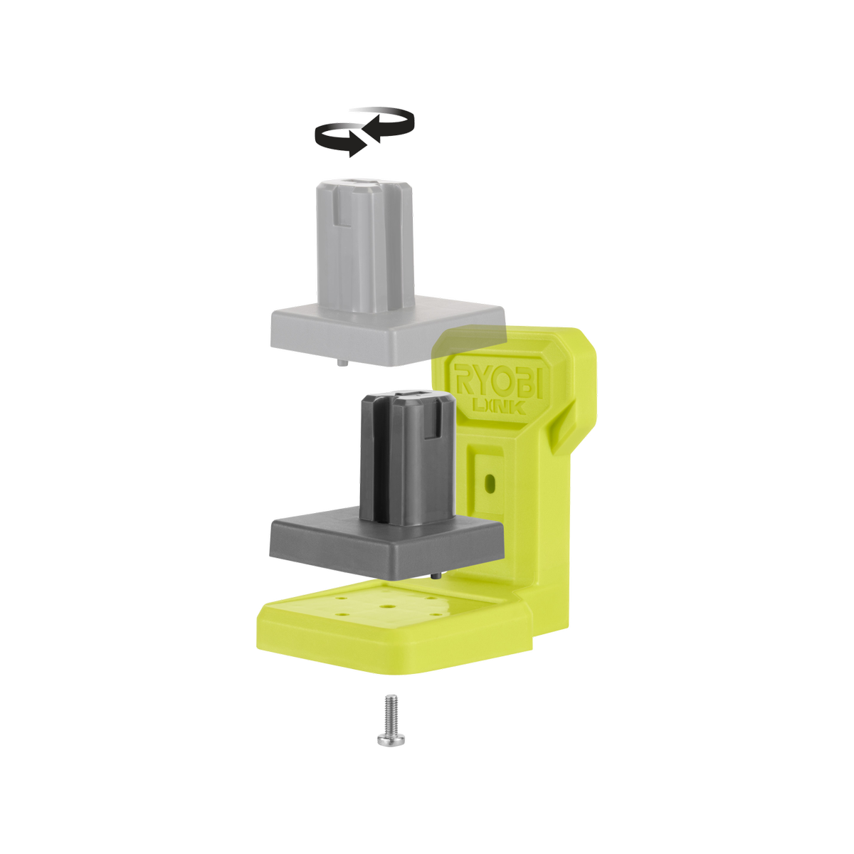 Ryobi Link One Tool Holder - 2.3kg Capacity - Fits RYOBI 18V ONE+ Tools - SuperSaverAU - view 3