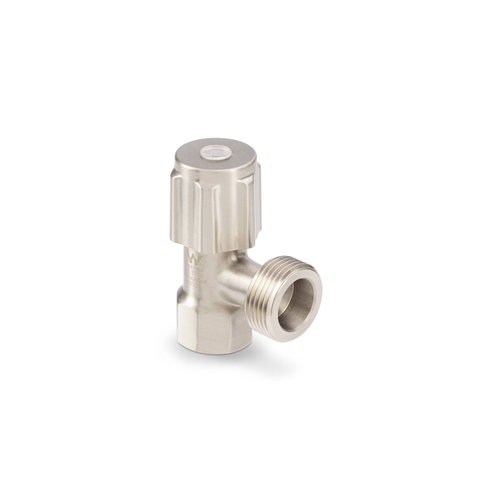 Brasshards 20mm Brass Brushed Nickel Lead Free Mini Washing Machine Tap