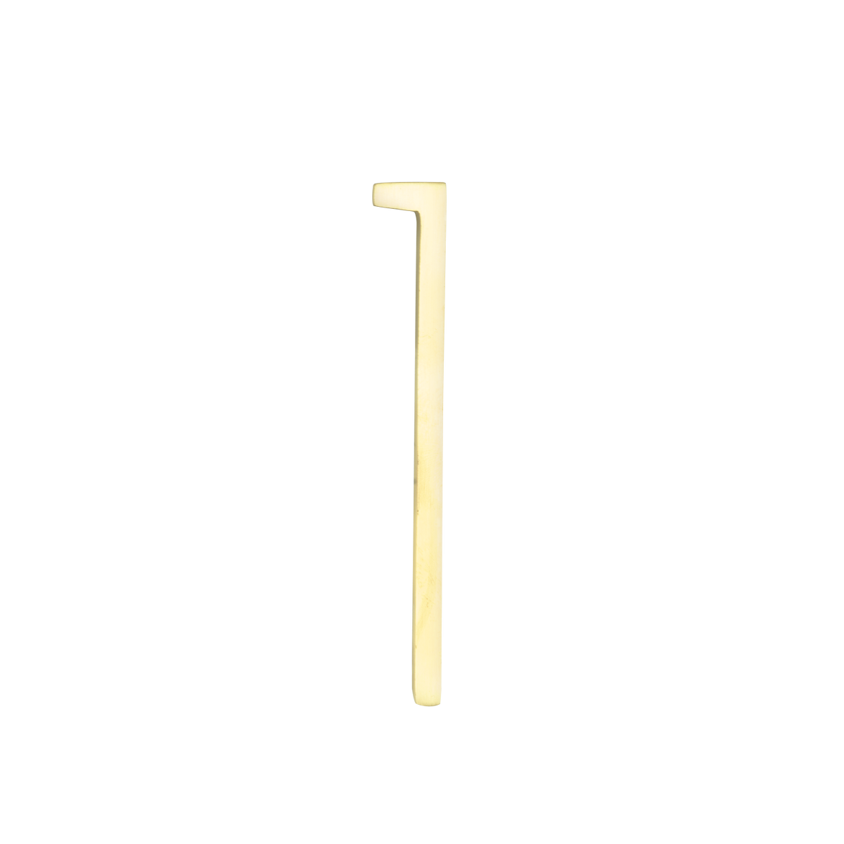 Sandleford Toorak Number 1 120mm Brass House Number
