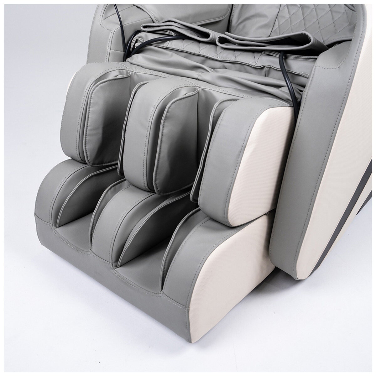 ReGen8 LuxCloud Air Zero Gravity Heated Massage Chair - White PU Leather - Five Auto Programs - RGMC-LCAIR