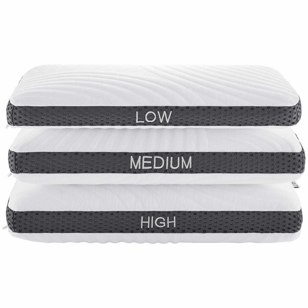Universe Bed Co Memory Foam Queen Pillow - Medium Profile, Australian Designed and Owned - PCTMQN