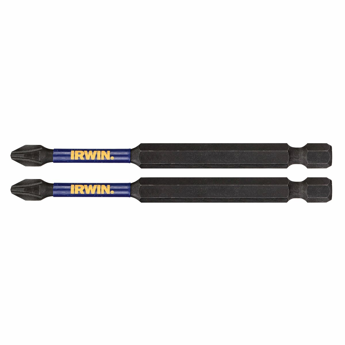 Irwin 89mm PH2 Phillips Impact Pro Performance Driver Bits 2 Pack