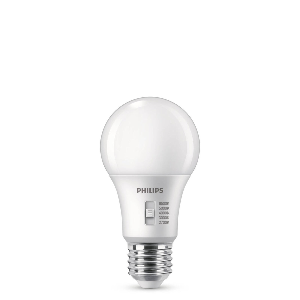 Philips A60 E27 LED Globe 9W 900lm 5CCT Dimmable, Warm to Cool White, 15000h
