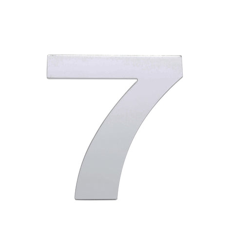 Sandleford 25mm Silver Self Adhesive House Number 7