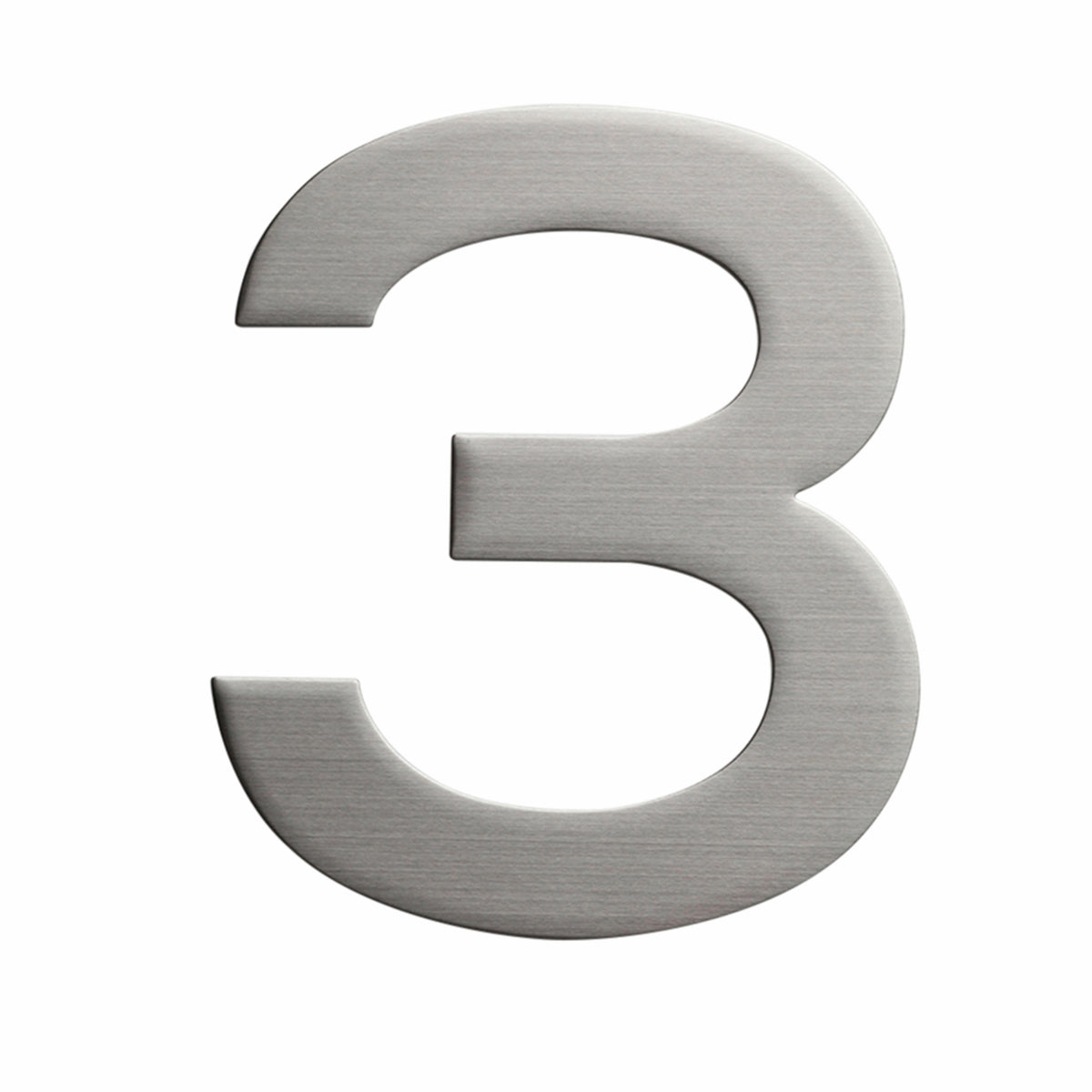 Sandleford 150mm Stainless Steel Plaza House Number 3