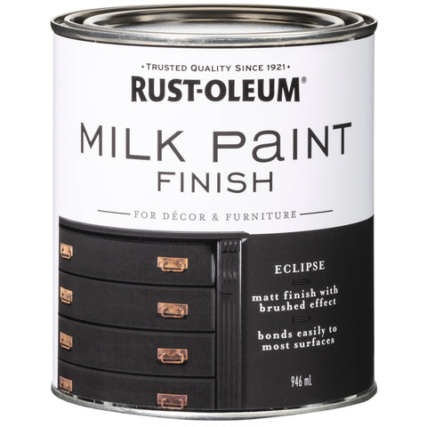 Rust-Oleum 946ml Eclipse Milk Paint Finish Indoor