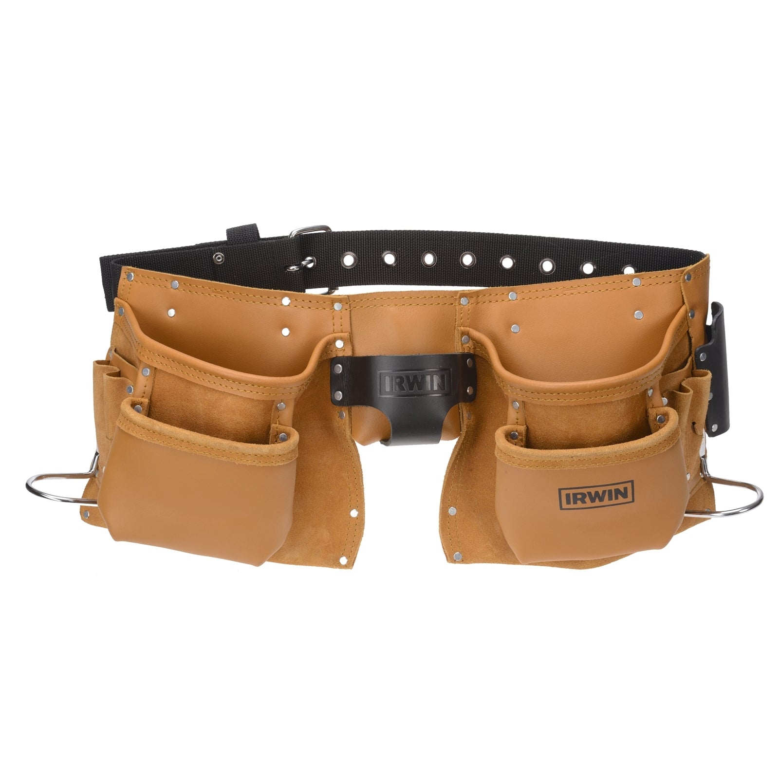 Irwin 10 Pocket Full Grain Leather Tool Belt Apron
