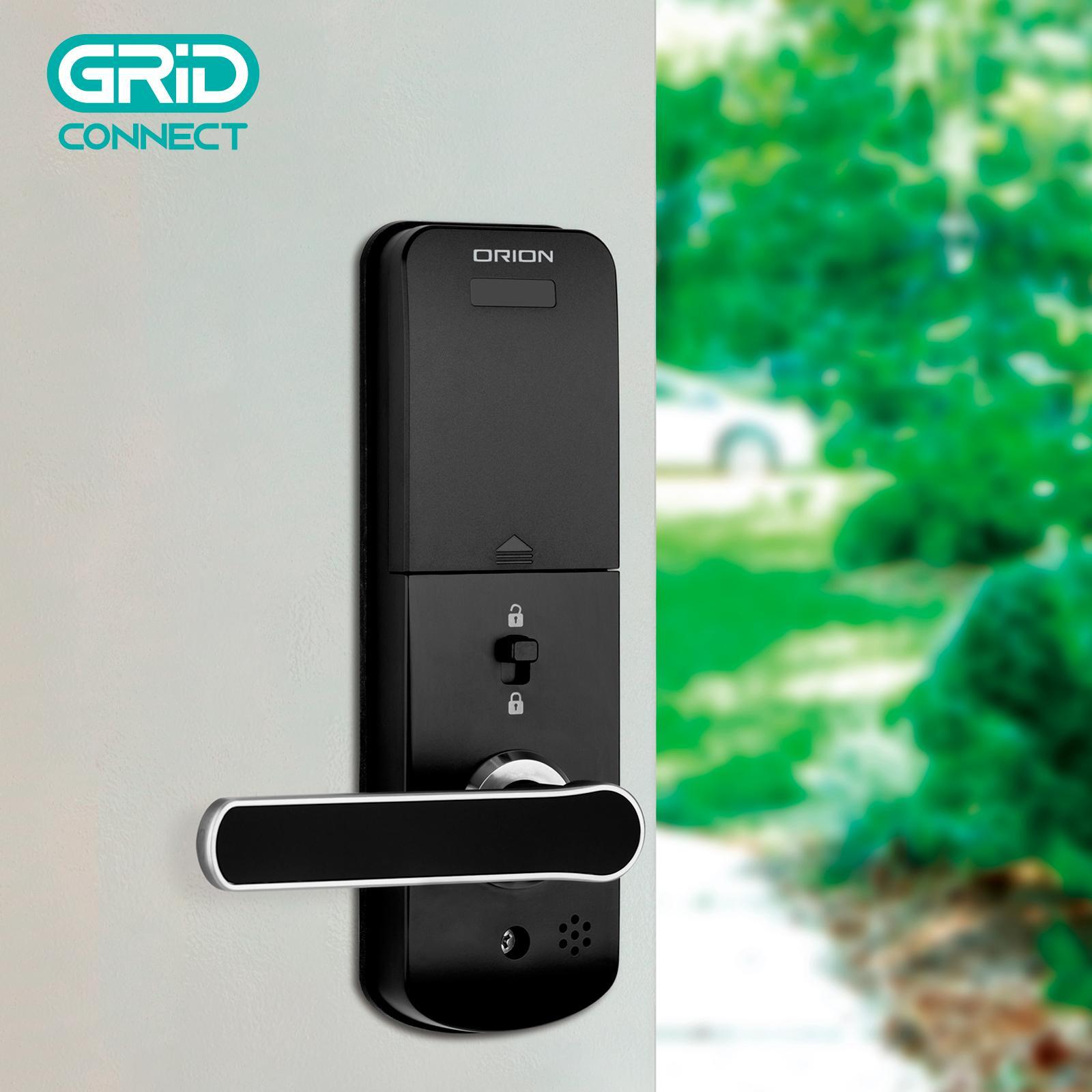 Orion Grid Connect Smart Wi-Fi Entrance Lock Aluminium (DL031HA)