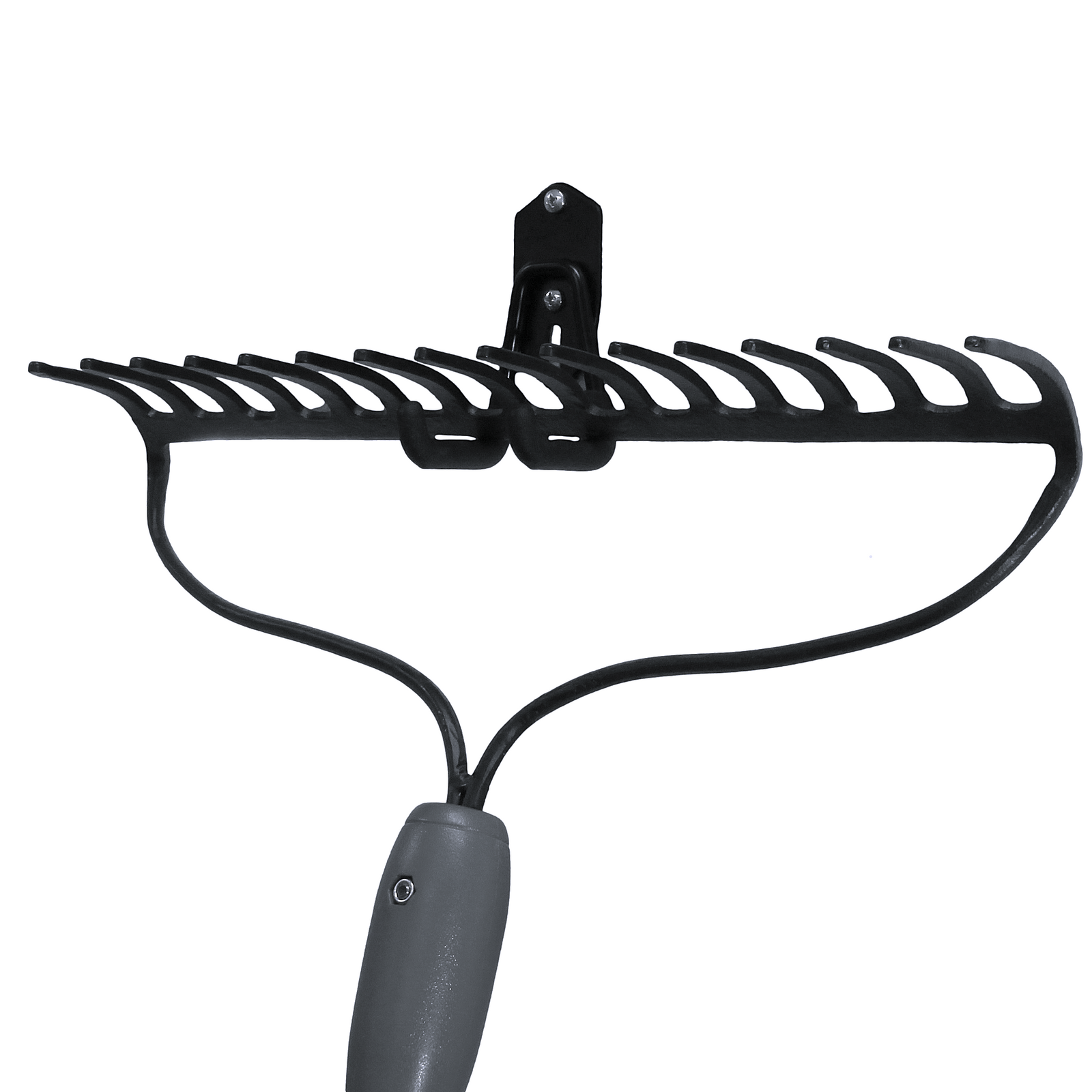StorEase Small Wall Storage System U Hook, Black Powder Coated Steel, Indoor
