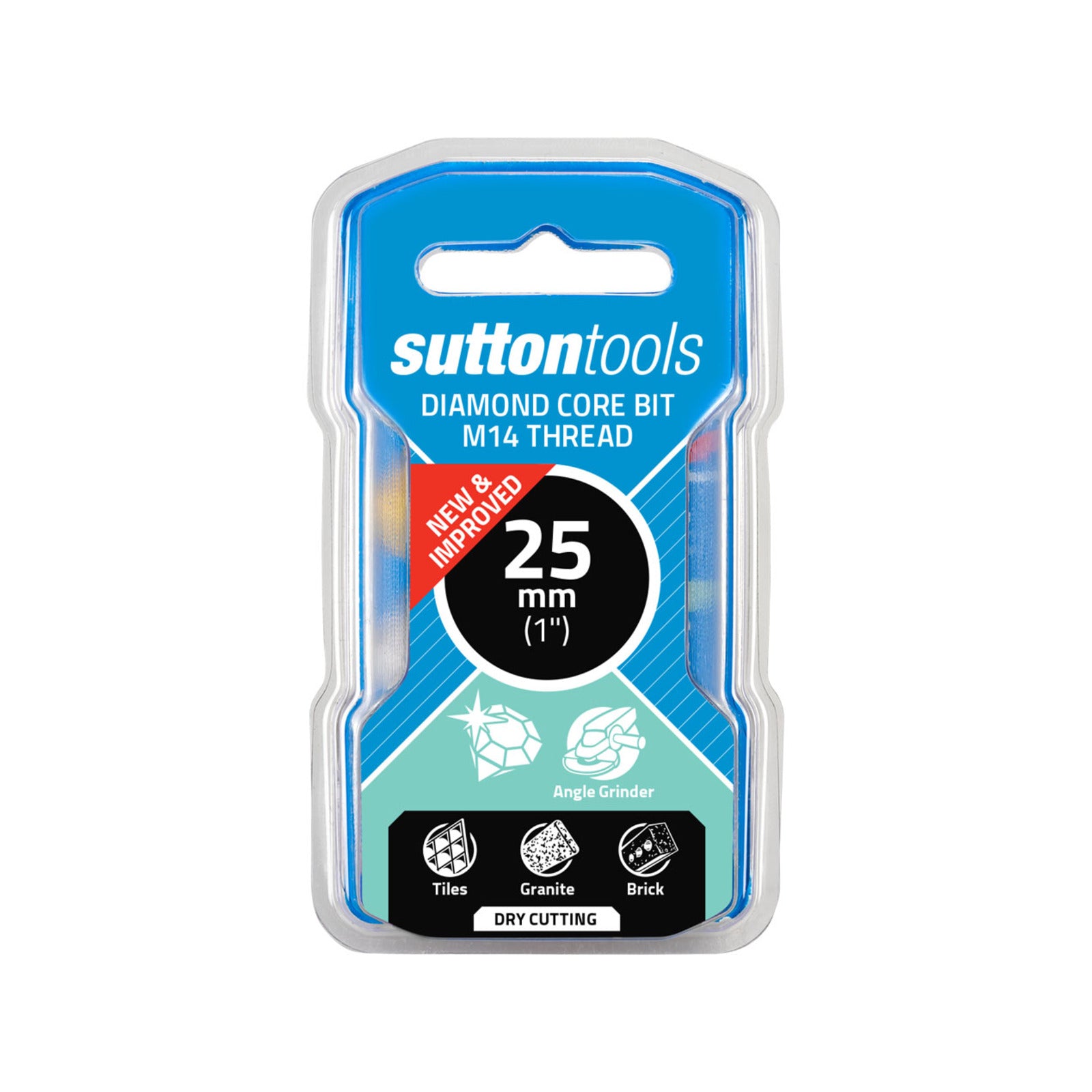 Sutton Tools 25mm M14 Diamond Core Bit