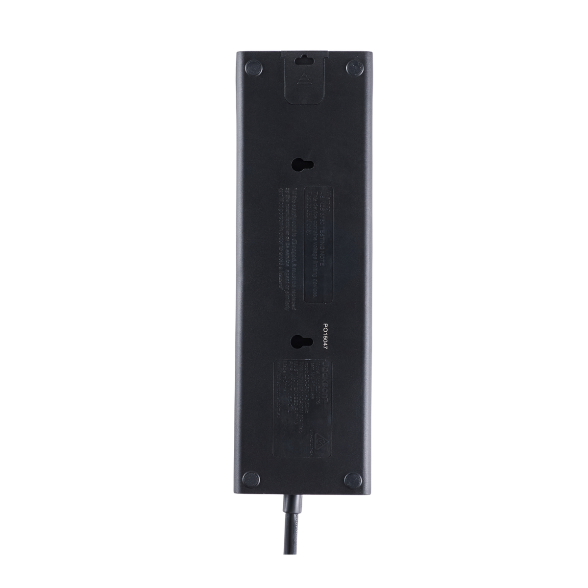 Jackson 4 Outlet Powerboard 4 Individual Switches Surge Overload 1.8m Black PT44ISB