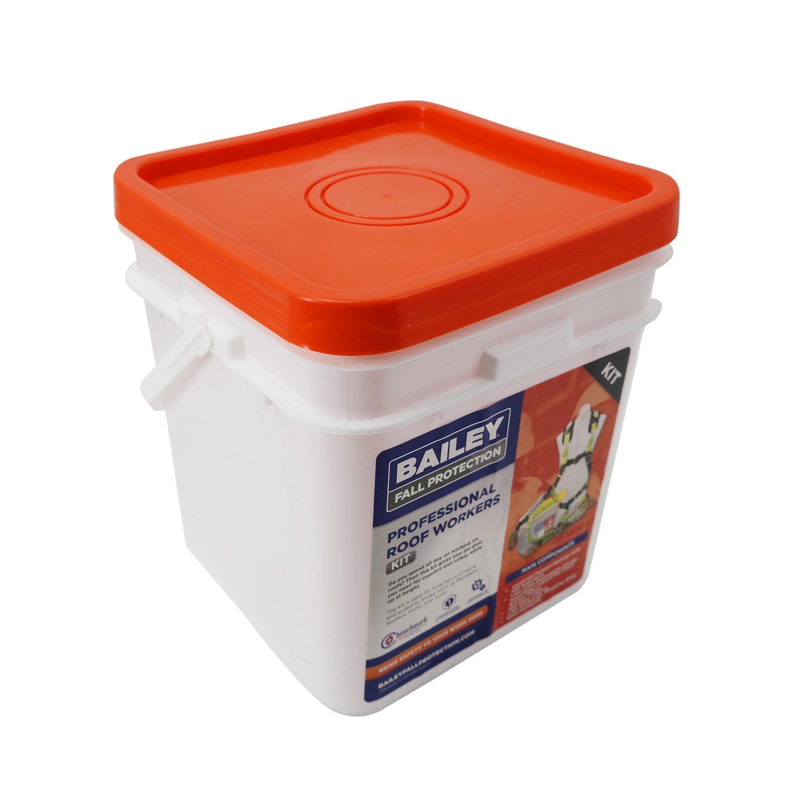 Bailey Fall Protection Pro Roof Workers Kit with 15m Rope Lifeline