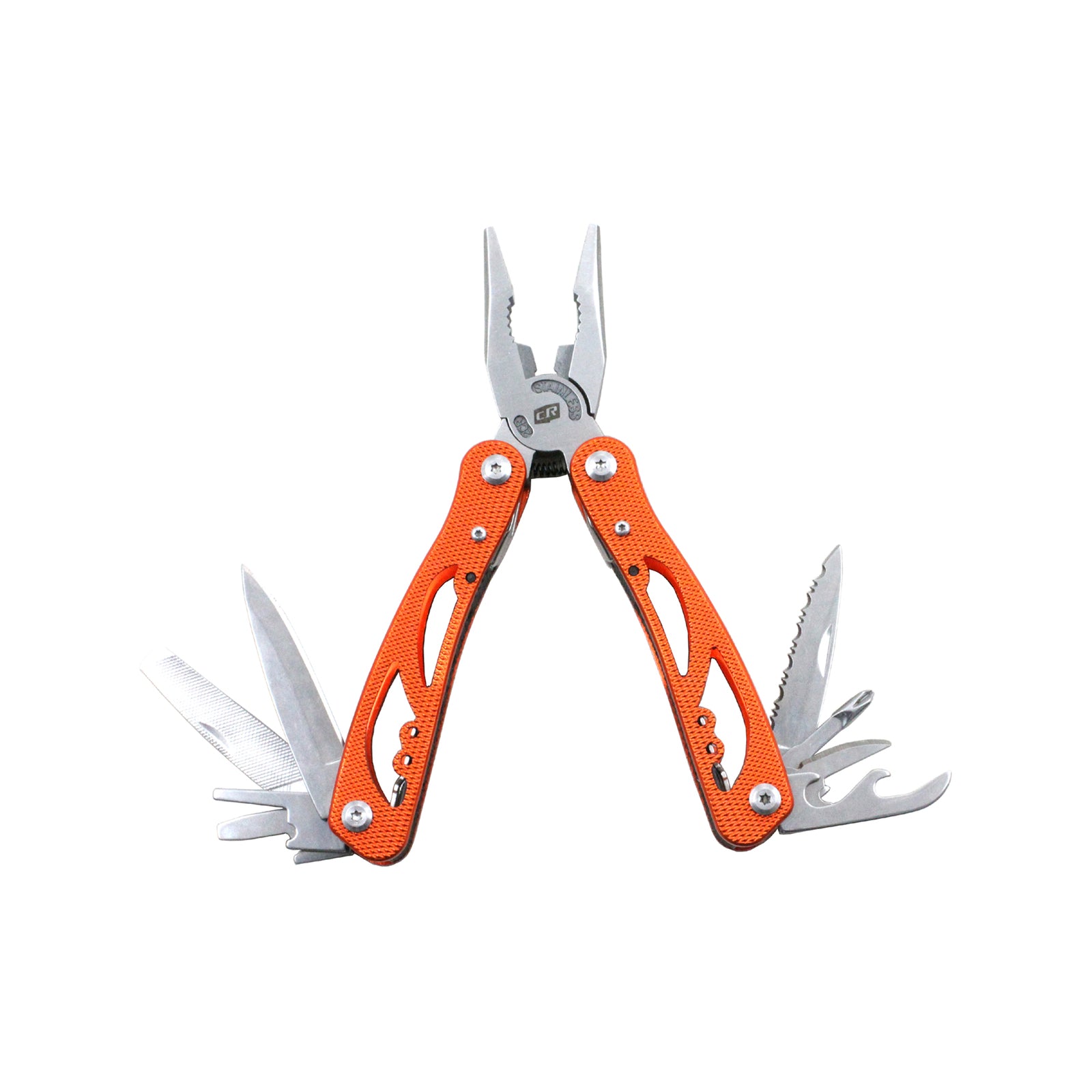 Craftright 11 In 1 Multi Tool - Aluminium Handles, Orange