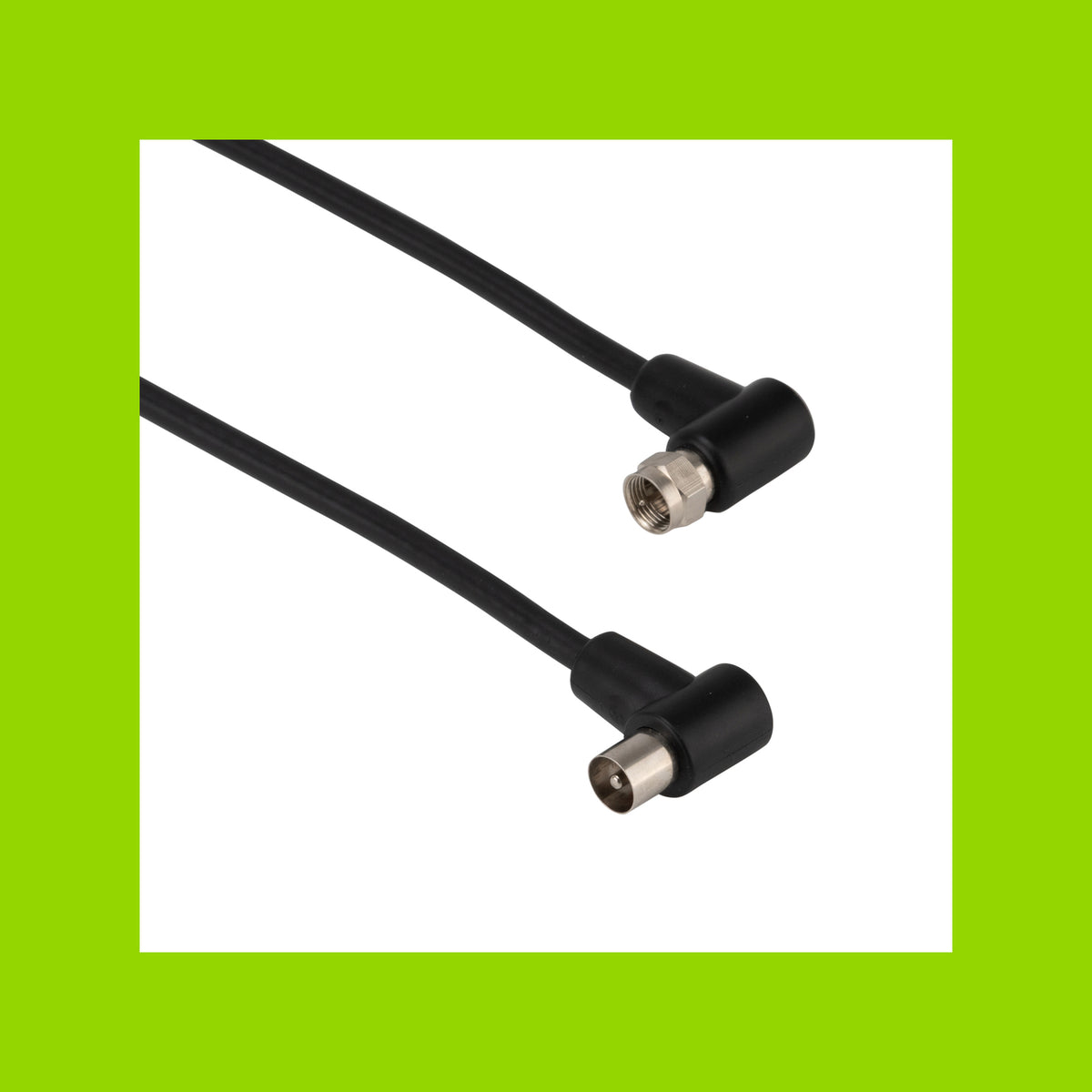 Antsig 2m Black Right Angle PAL Coaxial Cable