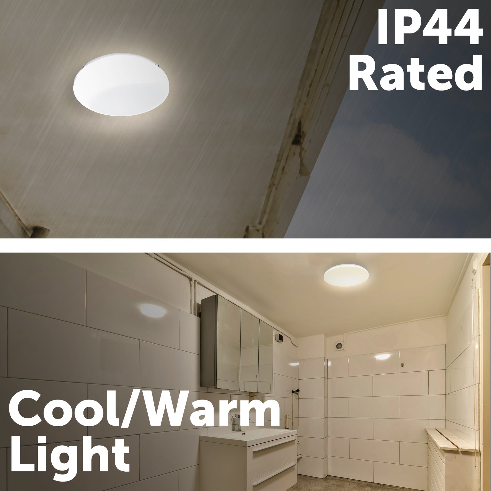 Verve Design 22W Smart LED Charlie Ceiling Light White ACL01HA