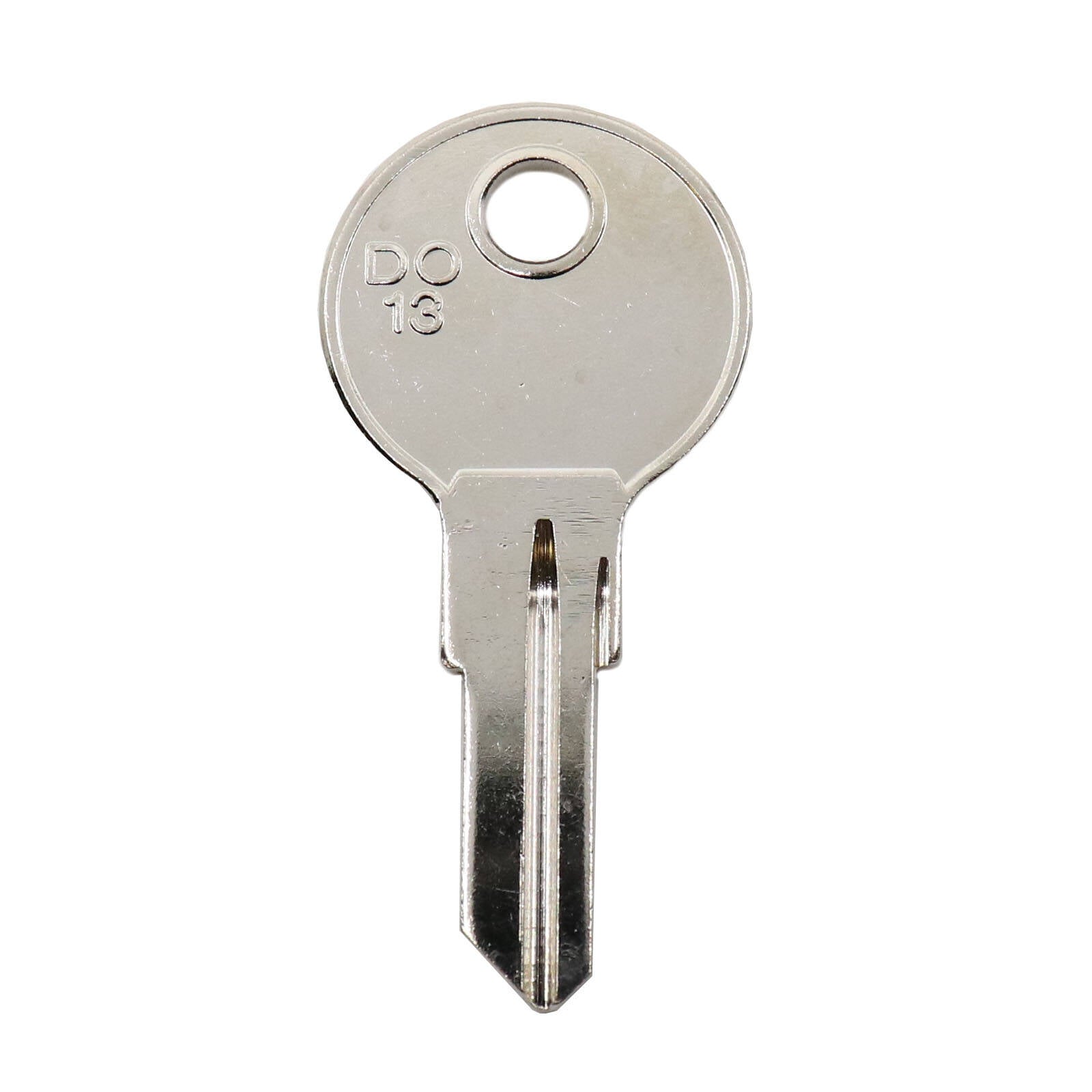EHI DO13 Silver Blank Key 46mm Nickel Plated Brass