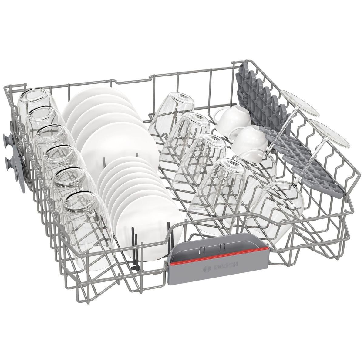 Bosch Series 4 60cm Freestanding Dishwasher - 14 Place Settings, Black Inox, VarioDrawer - SMS4HVB01A