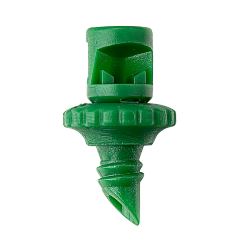 K-Rain 4mm 90 Degree Single Piece Jet - 10 Pack Green