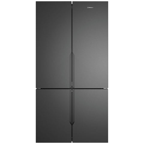 Westinghouse 564L French Door Fridge - Matte Charcoal Black, AutoSense Cooling, Sphere Ice Tray - WQE5700BD