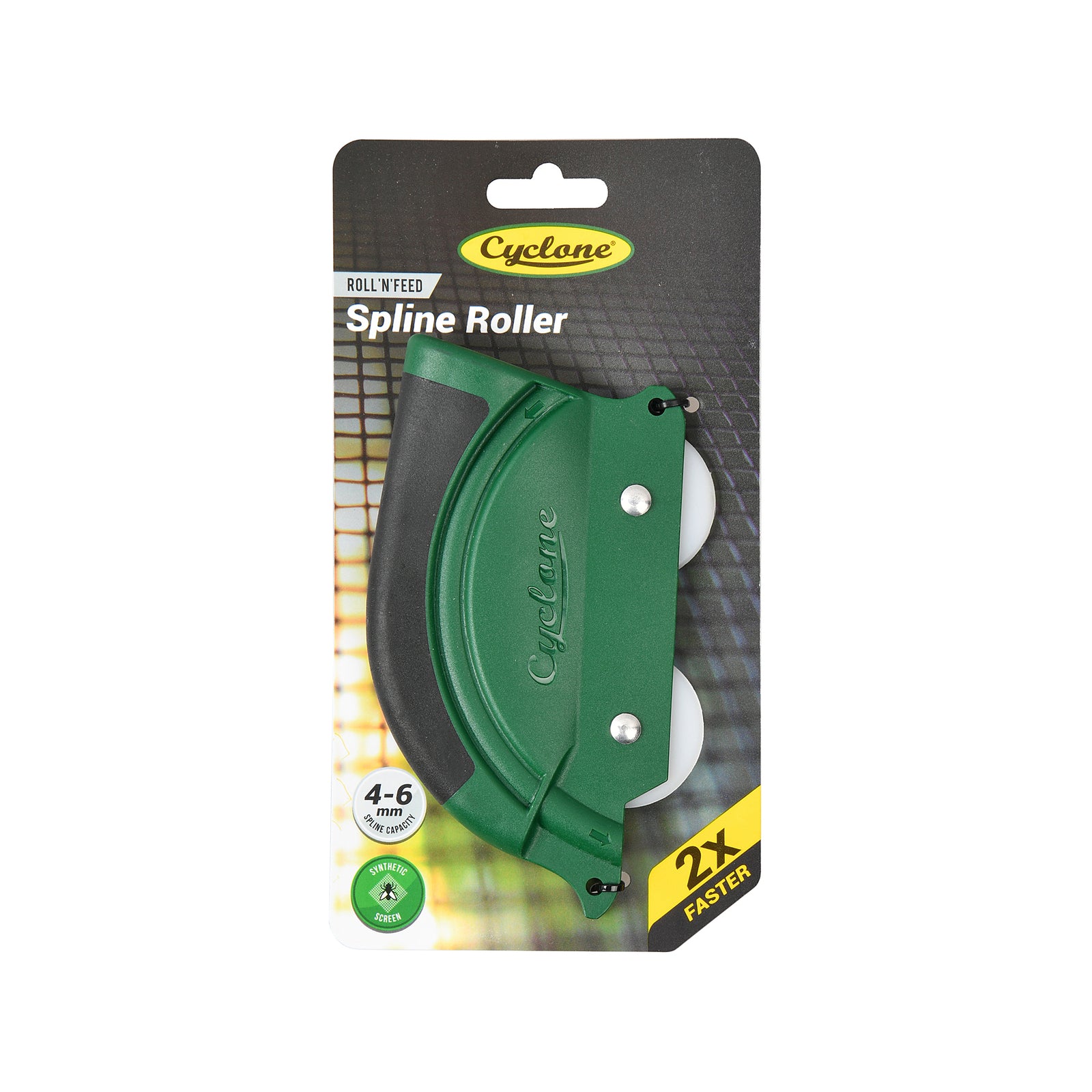 Cyclone Roll 'N' Feed Spline Roller
