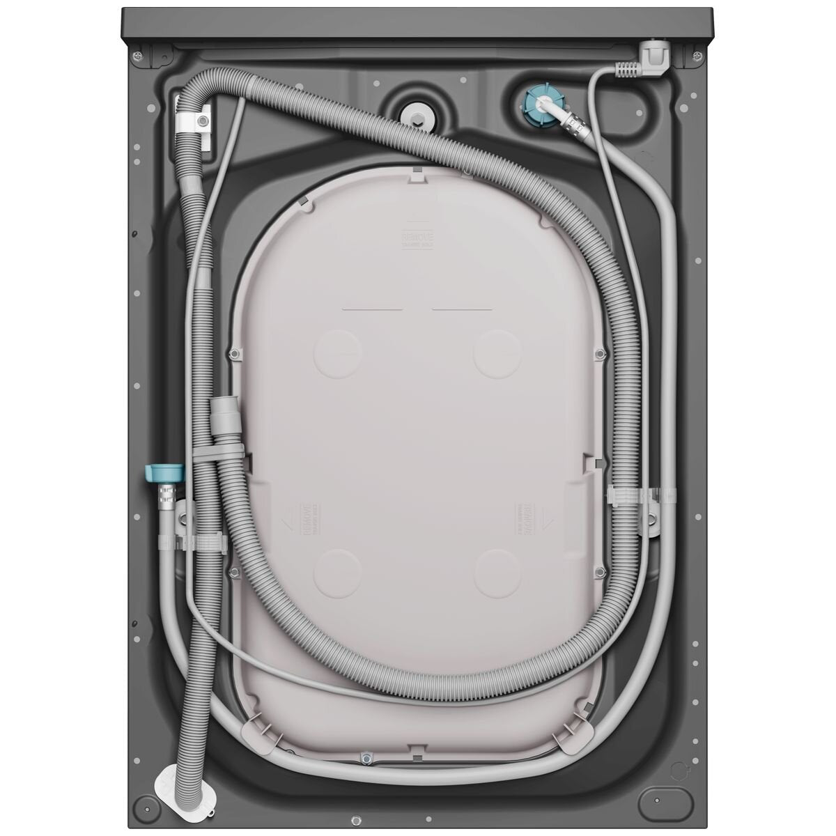 Electrolux 700 Series 10kg/6kg Washer Dryer Combo - Dark Onyx, Sanitise, SensorWash - EWW1043R7SCS