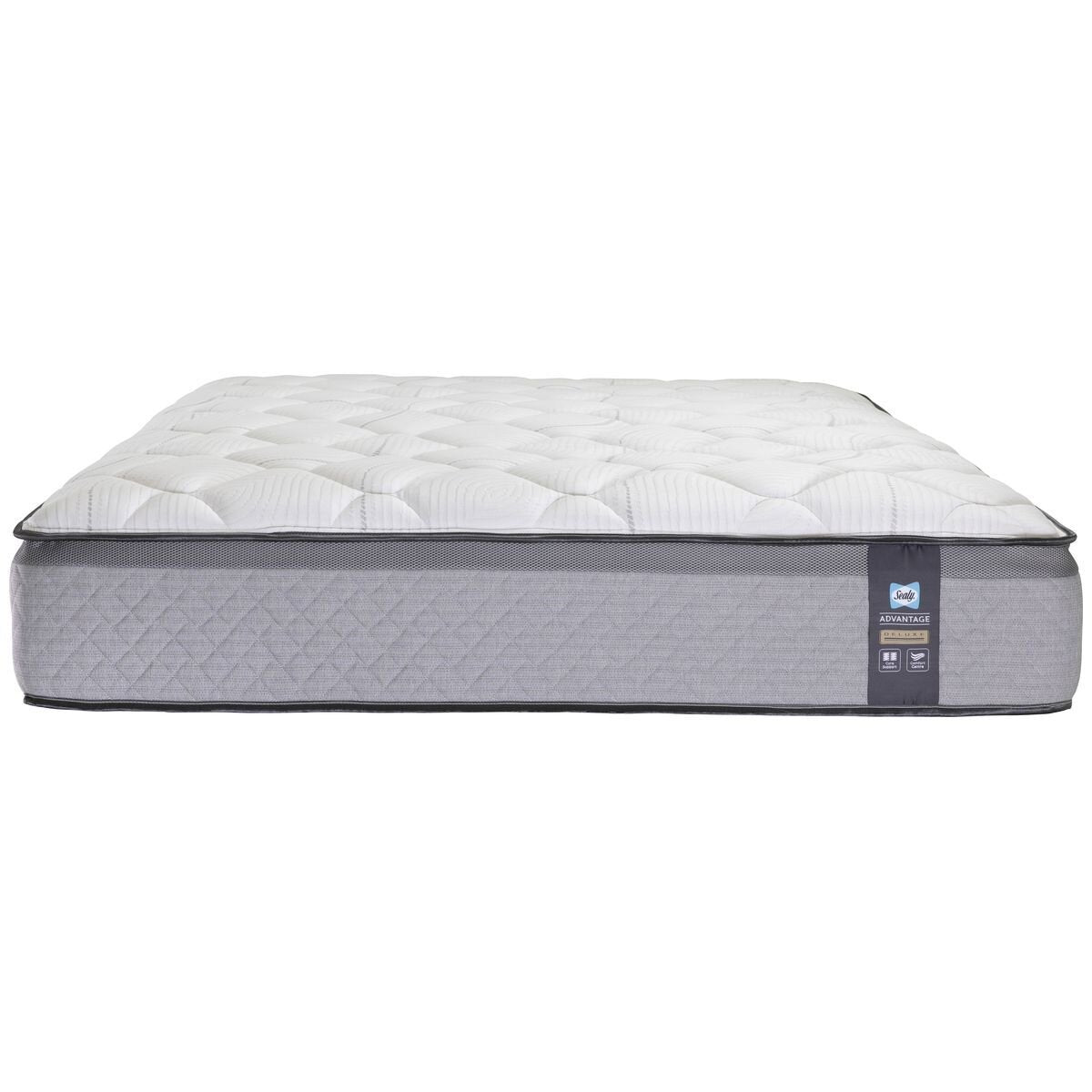 Sealy Advantage Lua Plush Single Mattress - Natural Wool Fibre - CoreSupport - EdgeGuard - 902131