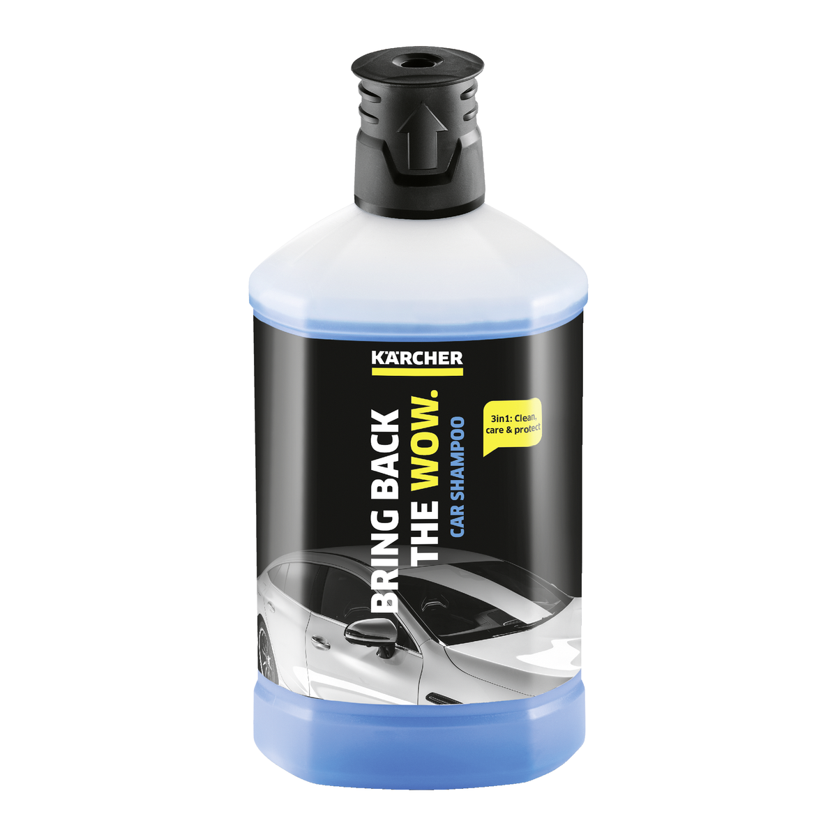 Karcher 1L Car and Bike Shampoo - Detergent - Easy To Use - Protects Surfaces - SuperSaverAU - view 1